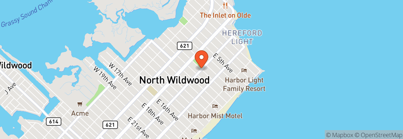 Map of Virginia Beach Oceanfront