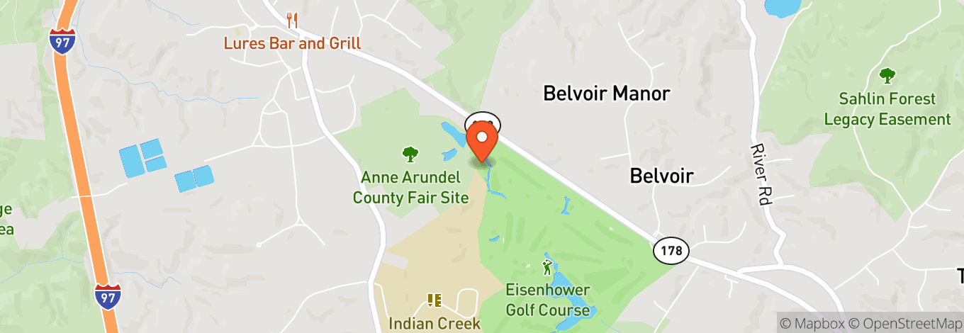 Map of Anne Arundel County Fairgrounds