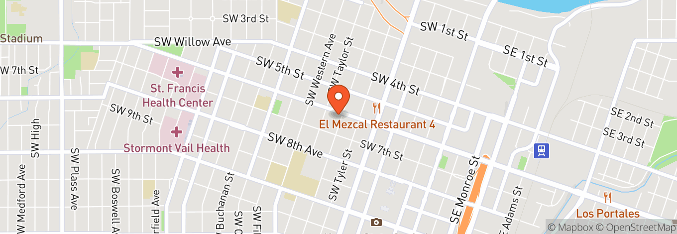 Map of Pioneer Courthouse Square