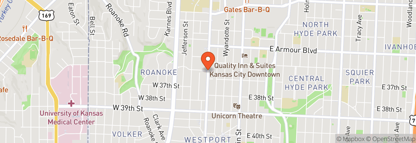 Map of Uptown Theater