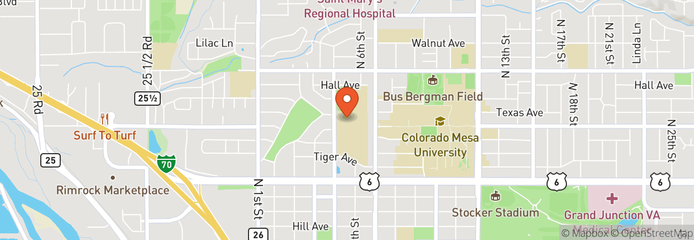 Map of Grand Junction High School