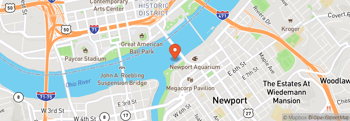 Map of Bb Riverboats