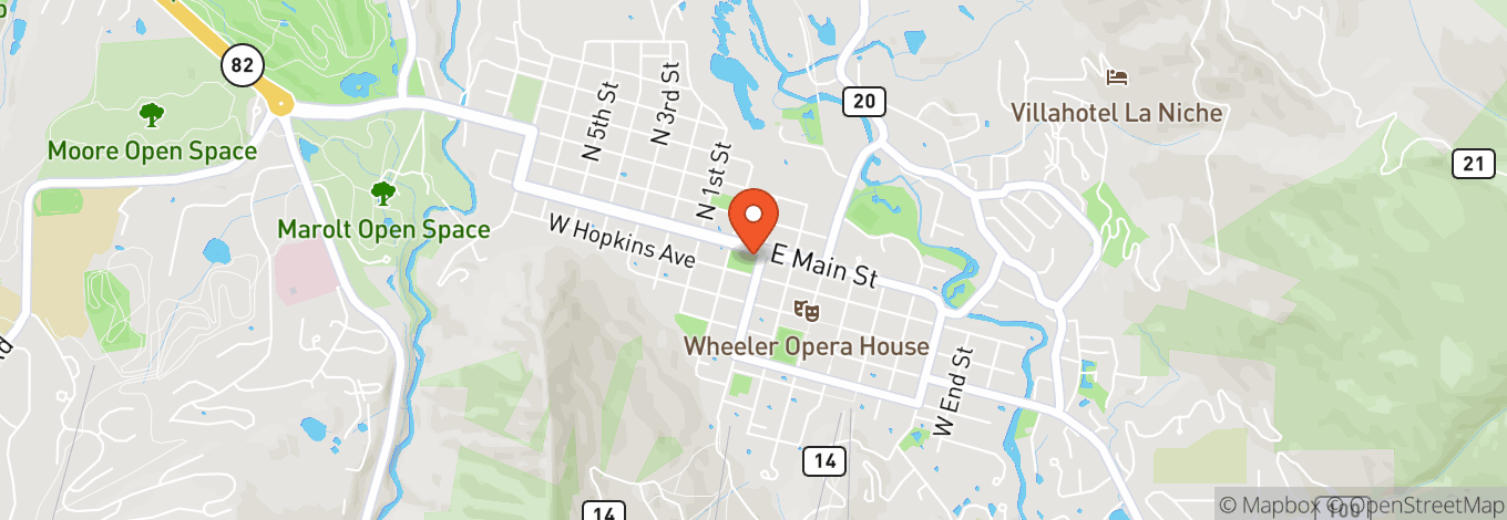 Map of The Kent Stage