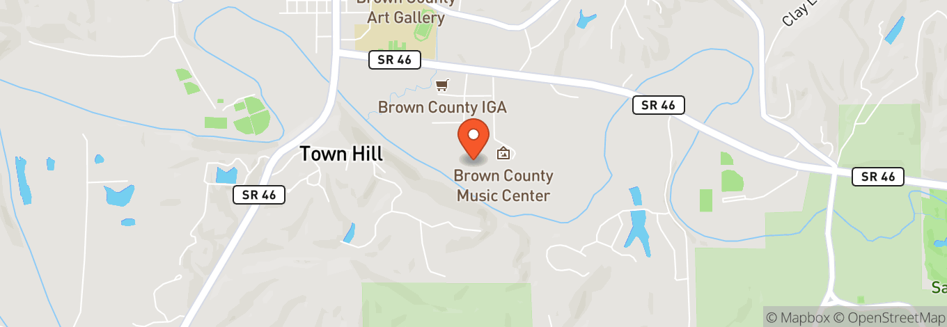 Map of Brown County Music Center