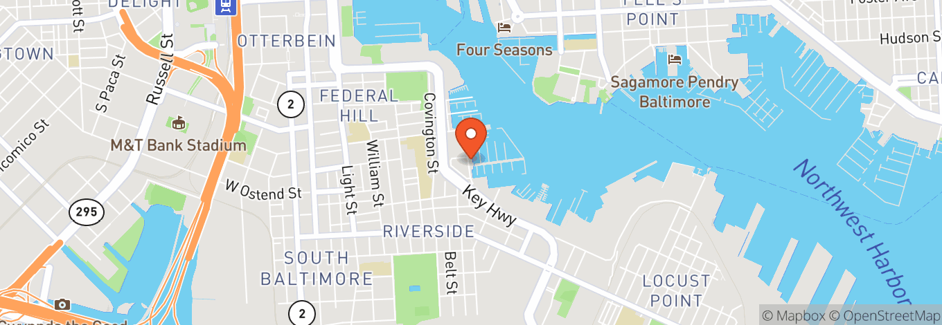 Map of Venue XIV at Harborview