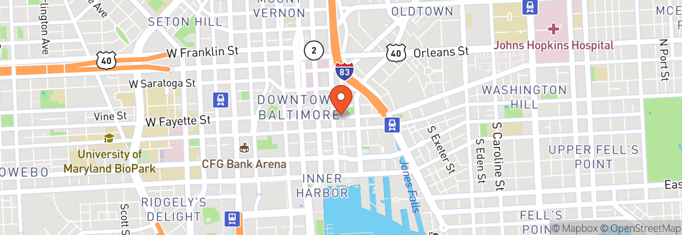 Map of Multiple Venues