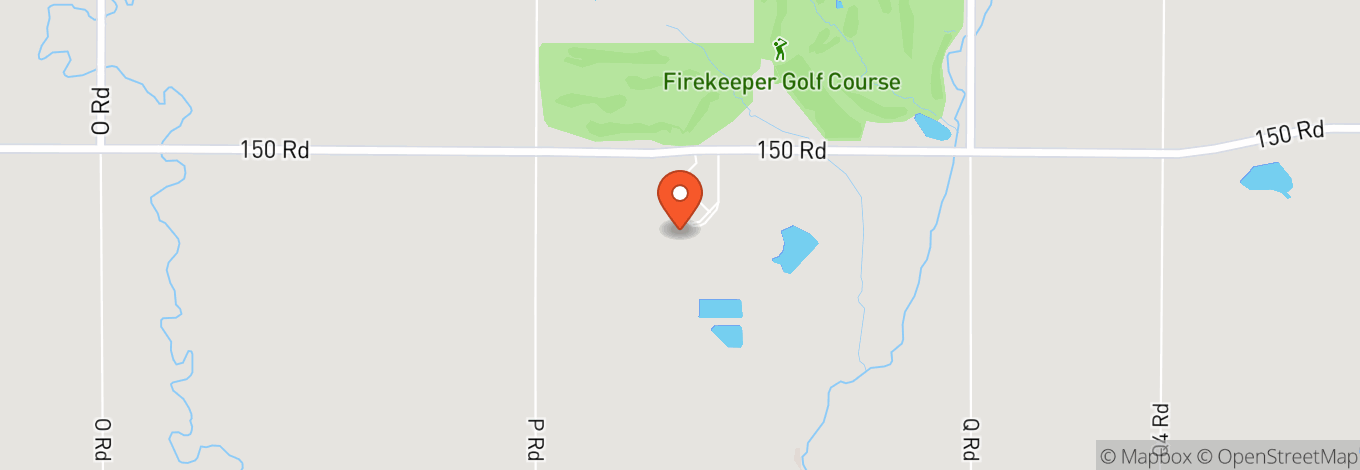 Map of Prairie Band Casino & Resort