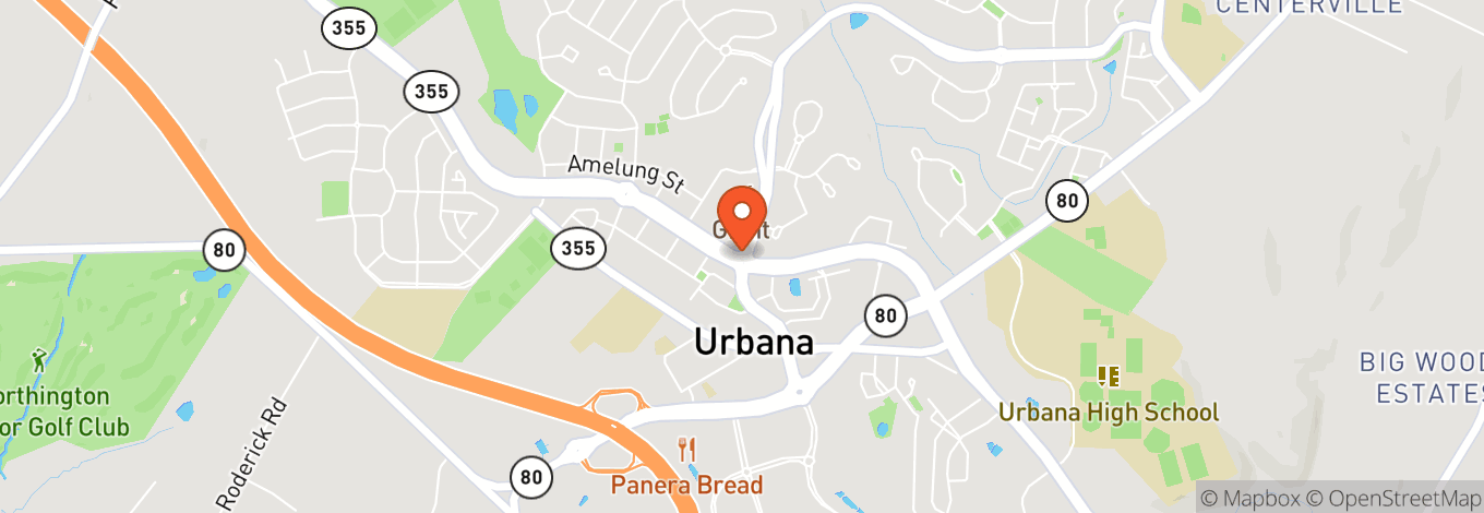 Map of Multiple Venues Urbana