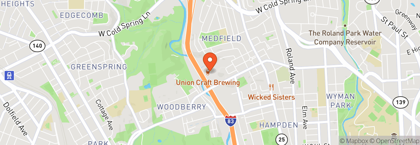 Map of Union Craft Brewing