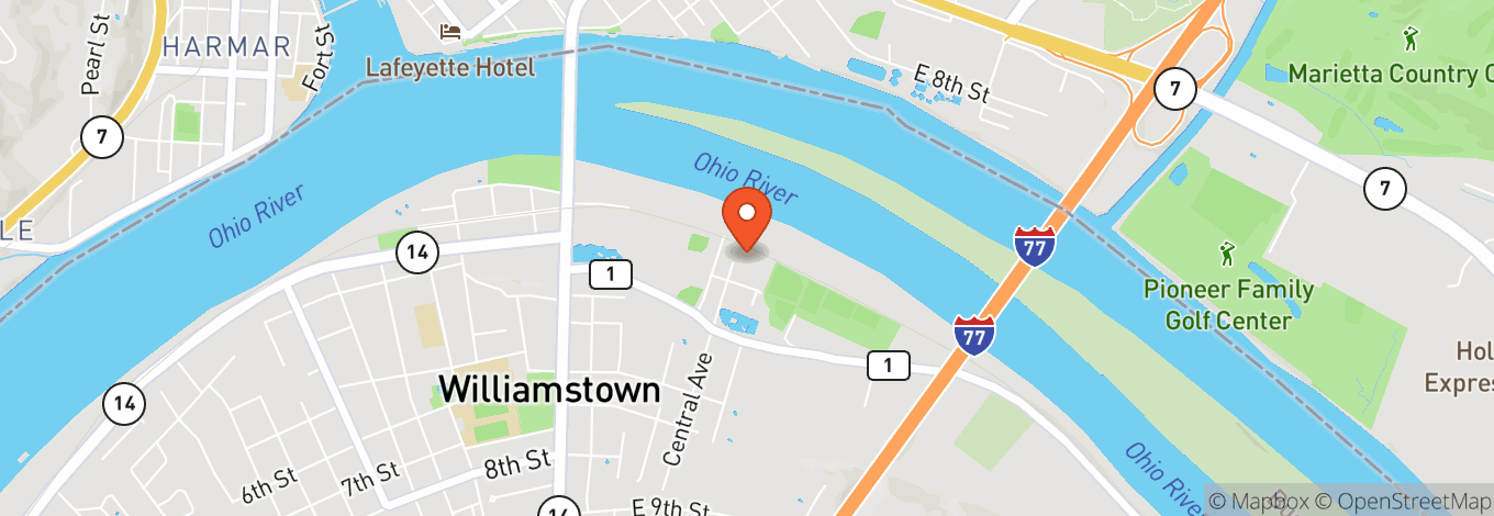 Map of American Legion