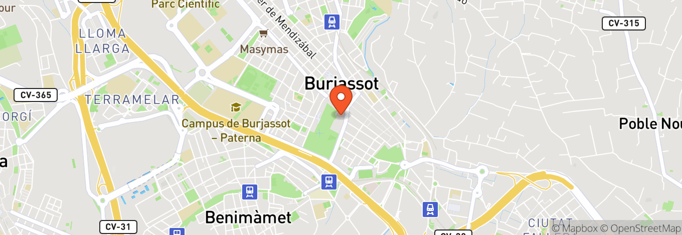 Map of Auditori Municipal De Burjassot