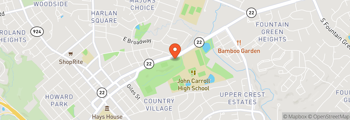 Map of Rockfield Manor