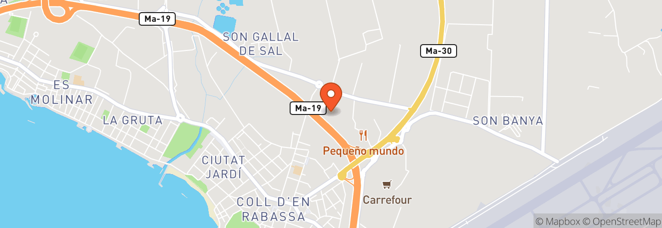 Map of Motorworld Mallorca