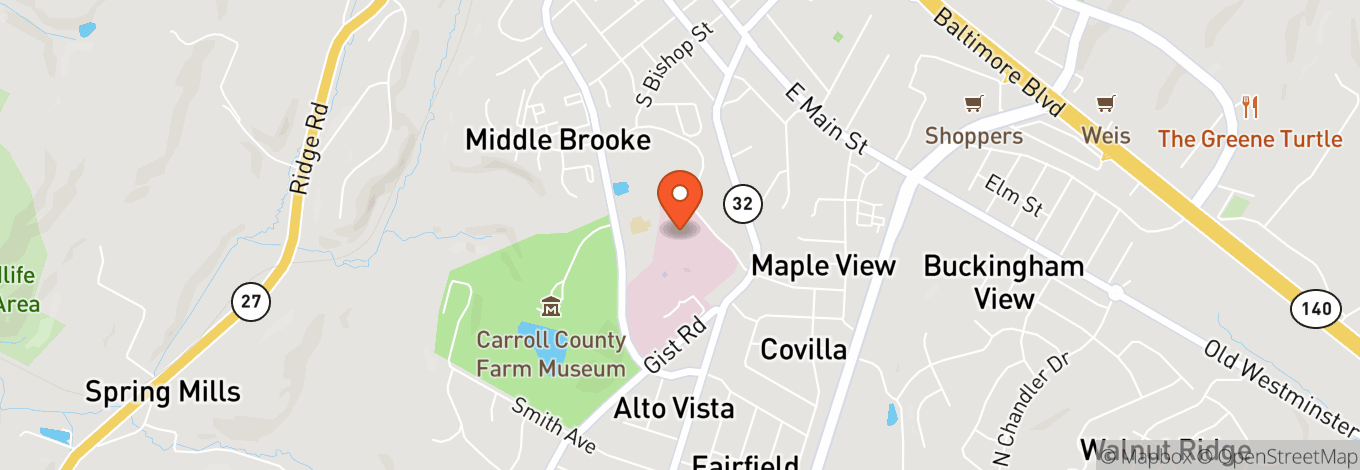 Map of Carroll County Farm Museum