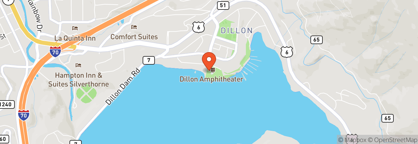 Map of Dillon Amphitheater