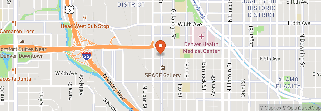 Map of Town Hall Collaborative