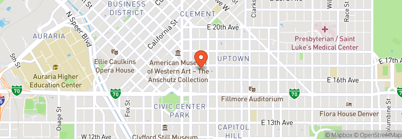 Map of Central Presbyterian Church