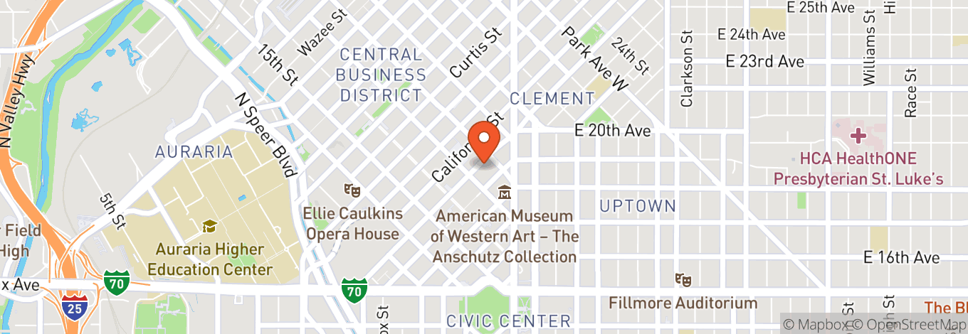 Map of Grand Hyatt Denver