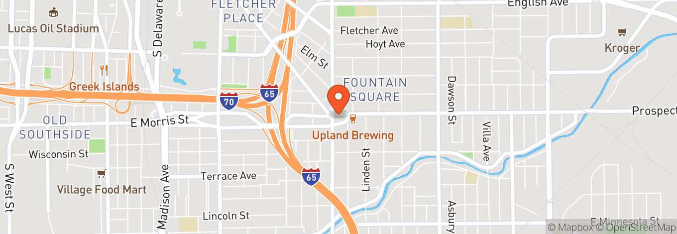 Map of Fountain Square Theatre