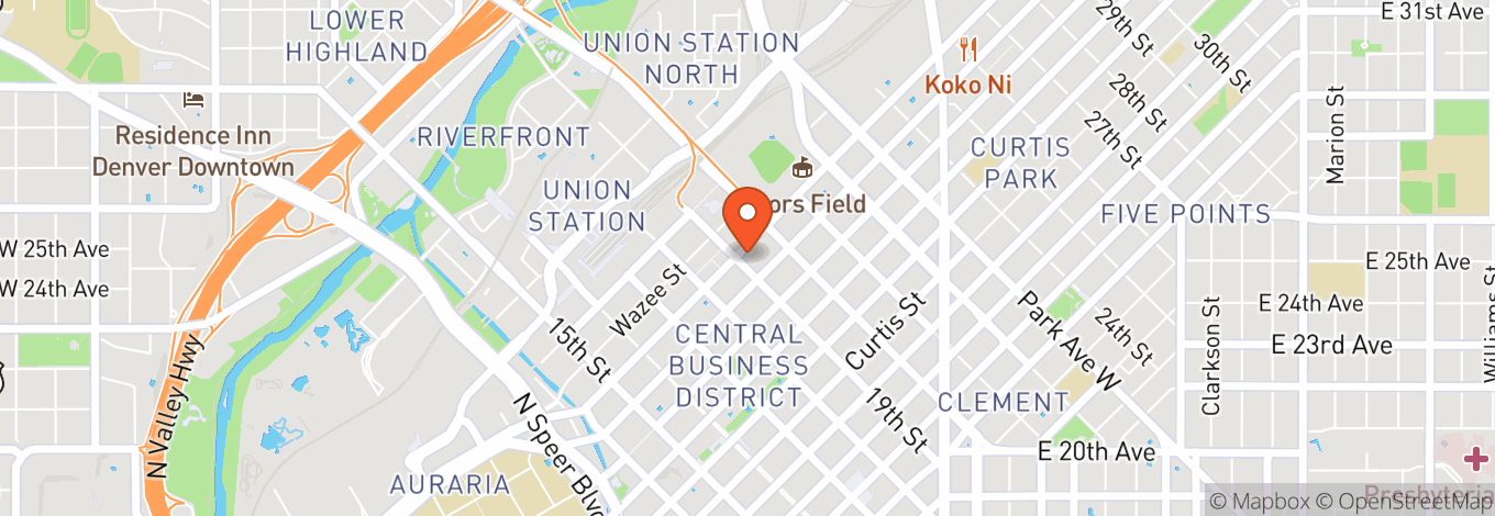 Map of Moon Room at Summit