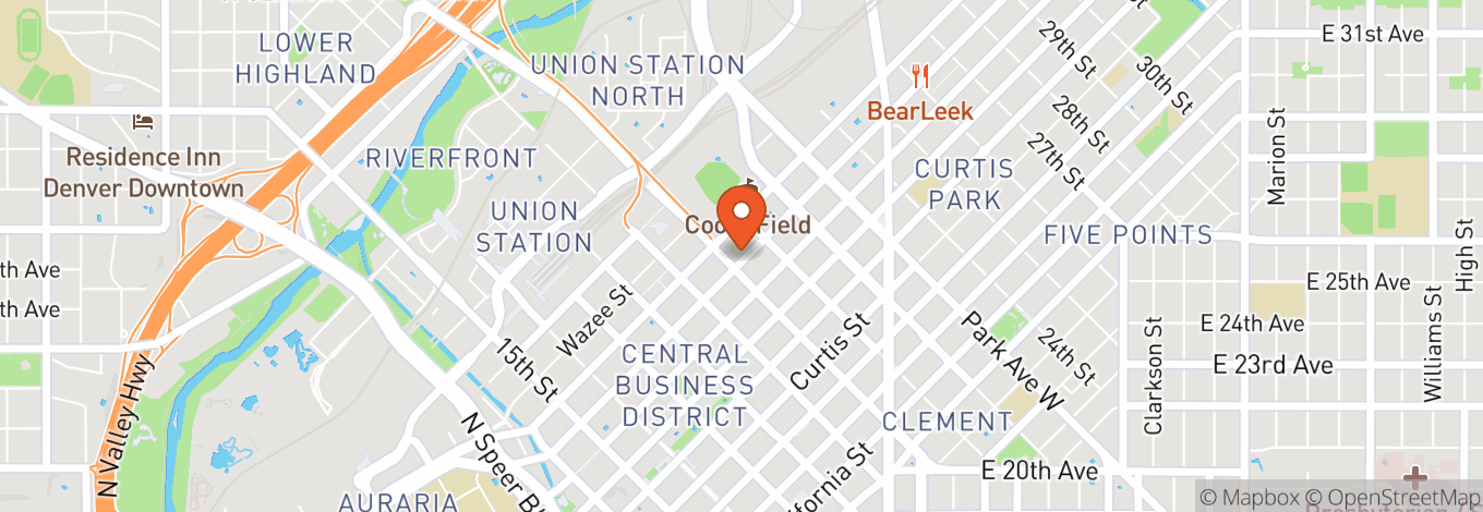 Map of ViewHouse Ballpark