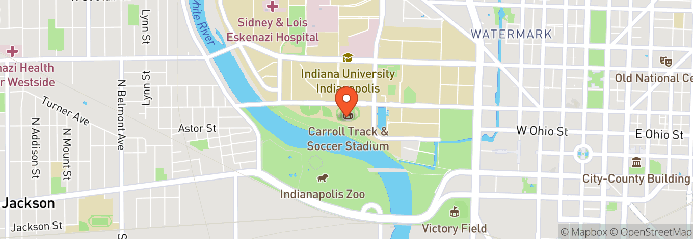Map of Carroll Stadium
