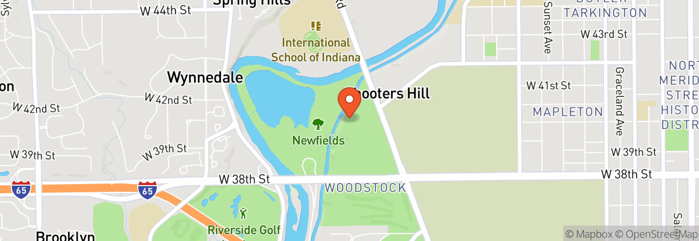 Map of The Tobias Theater At Newfields