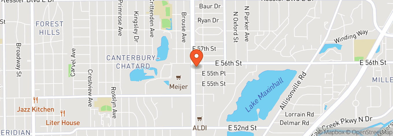 Map of Mousetrap Bar & Grill