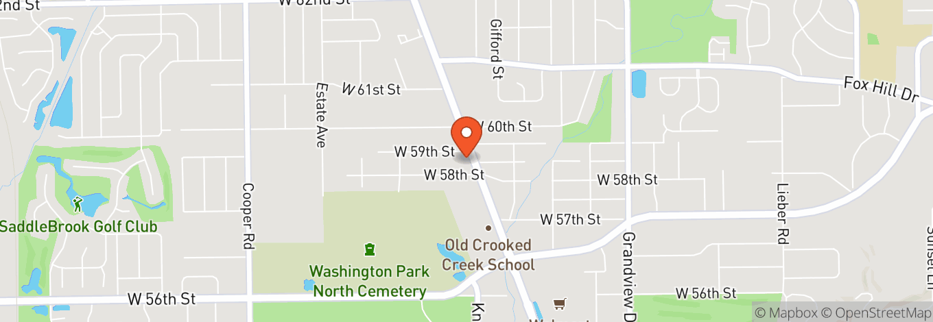 Map of Midwest Leak Studio