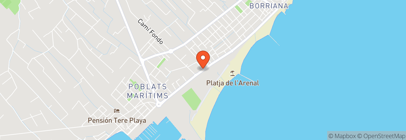 Map of Recinto Arenal Sound