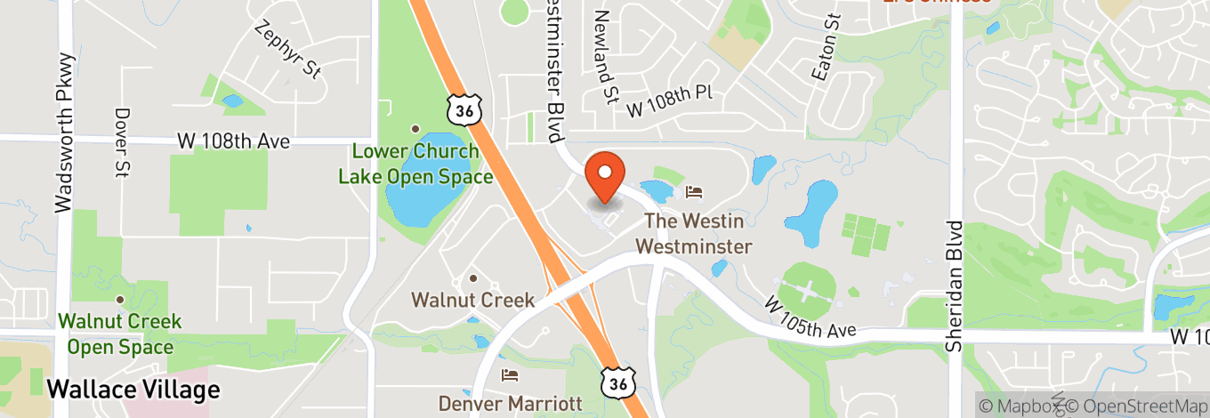 Map of The Westin Westminster