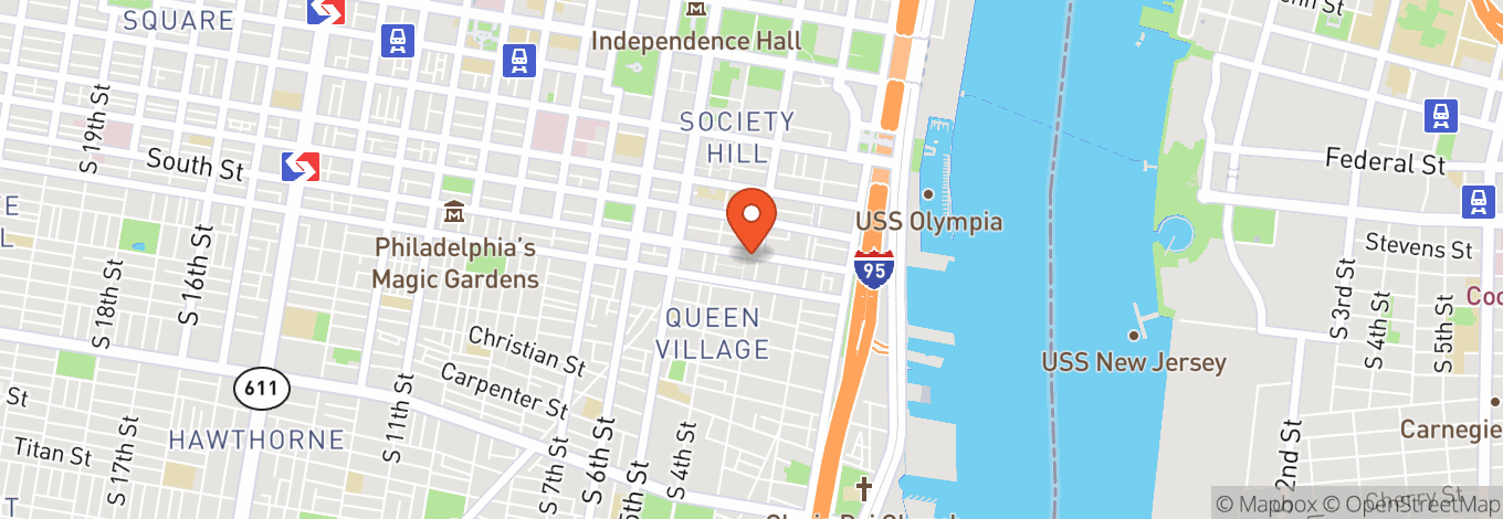 Map of Nikki Lopez Philly