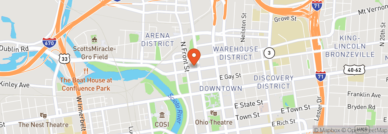 Map of Forum Columbus