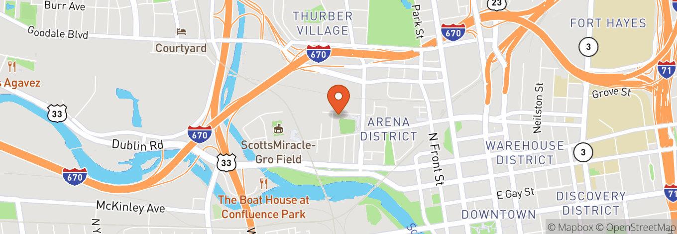 Map of Huntington Park