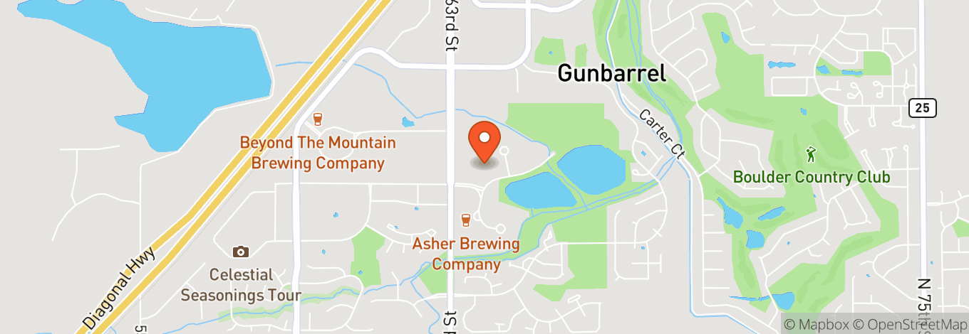 Map of Avery Brewing Company