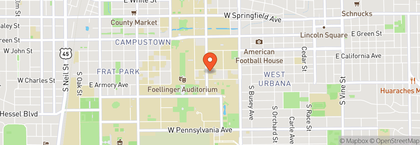 Map of The Canopy Club