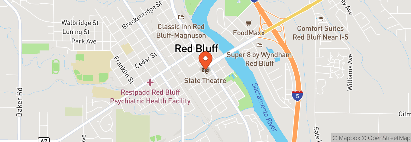 Map of State Theatre