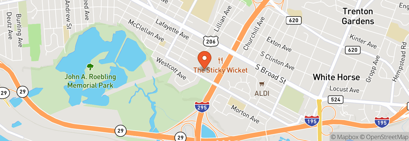 Map of The Sticky Wicket