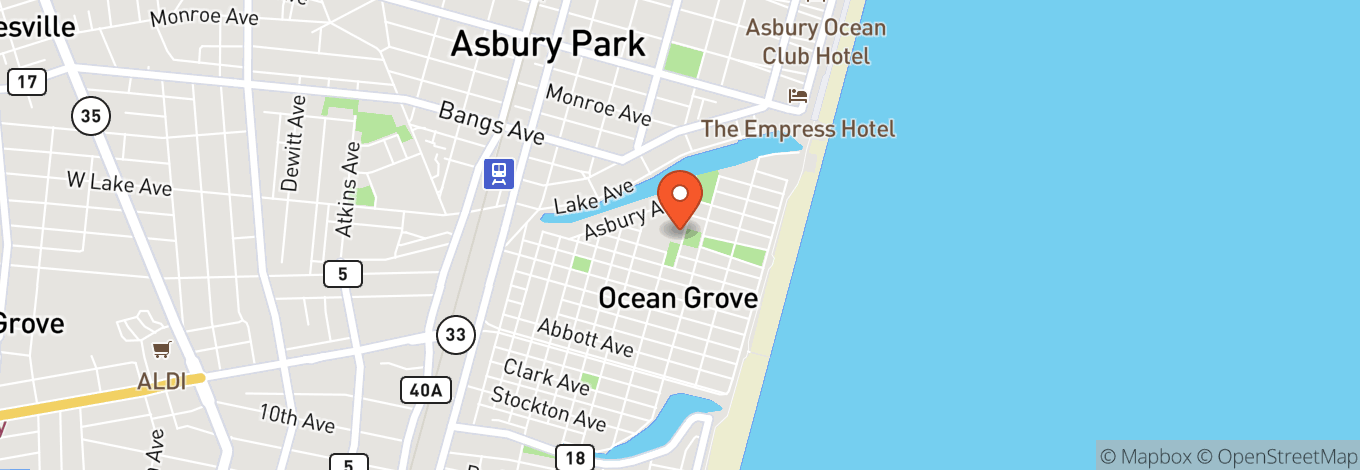 Map of The Great Auditorium