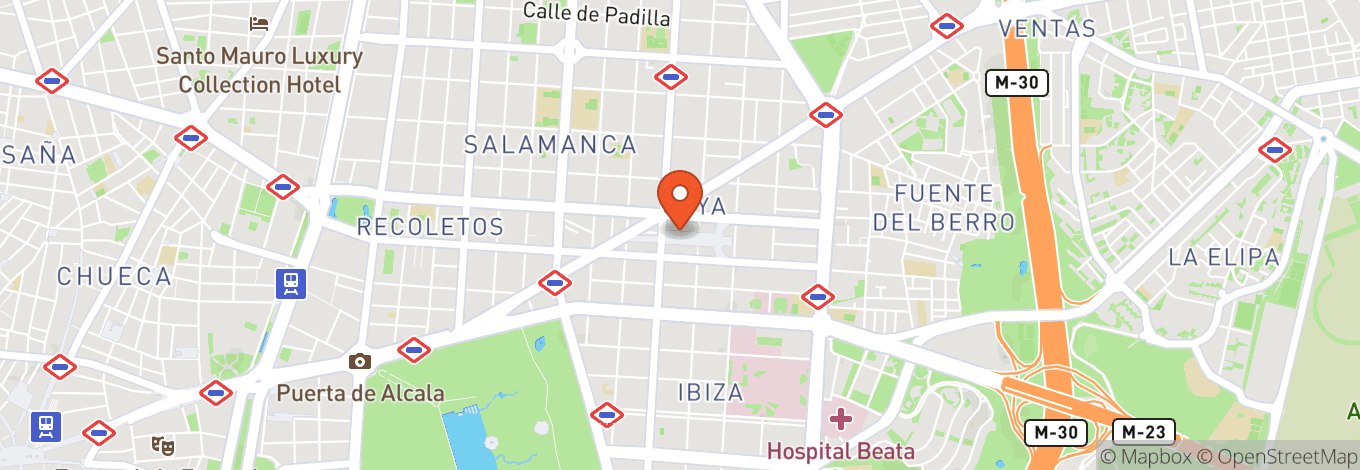 Map of Movistar Arena