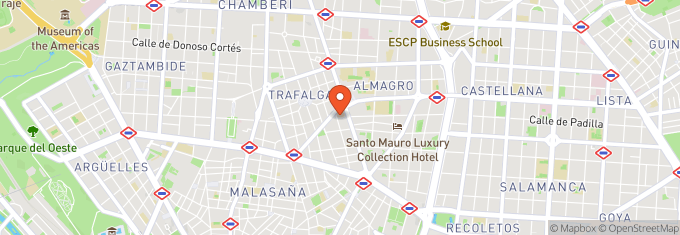 Map of Eventos Chango Club