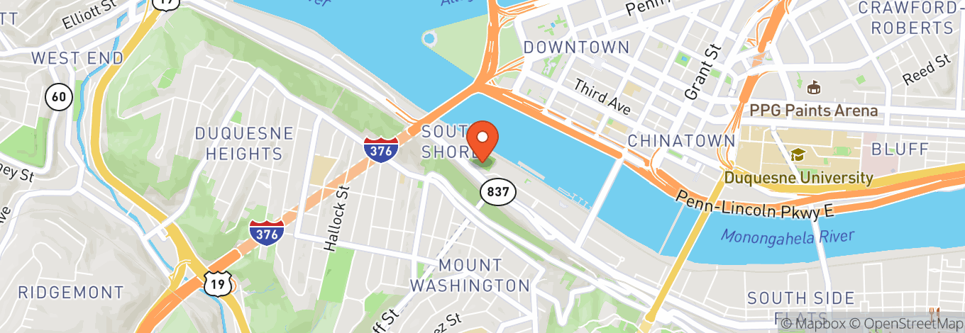 Map of HIGHMARK STADIUM