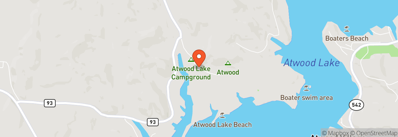 Map of Atwood Lake Park