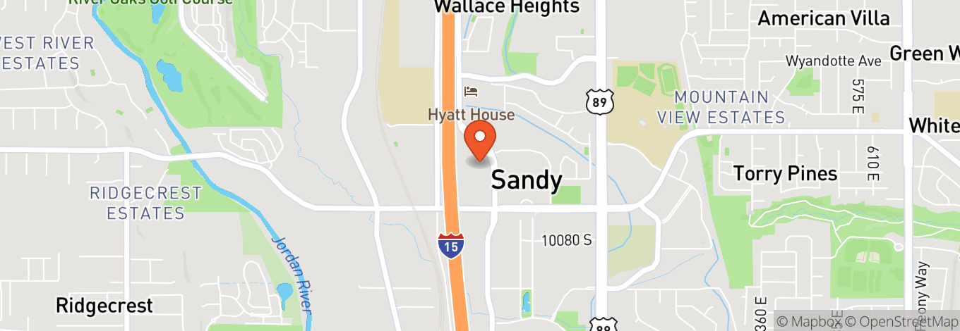 Map of Hale Centre Theatre Sandy