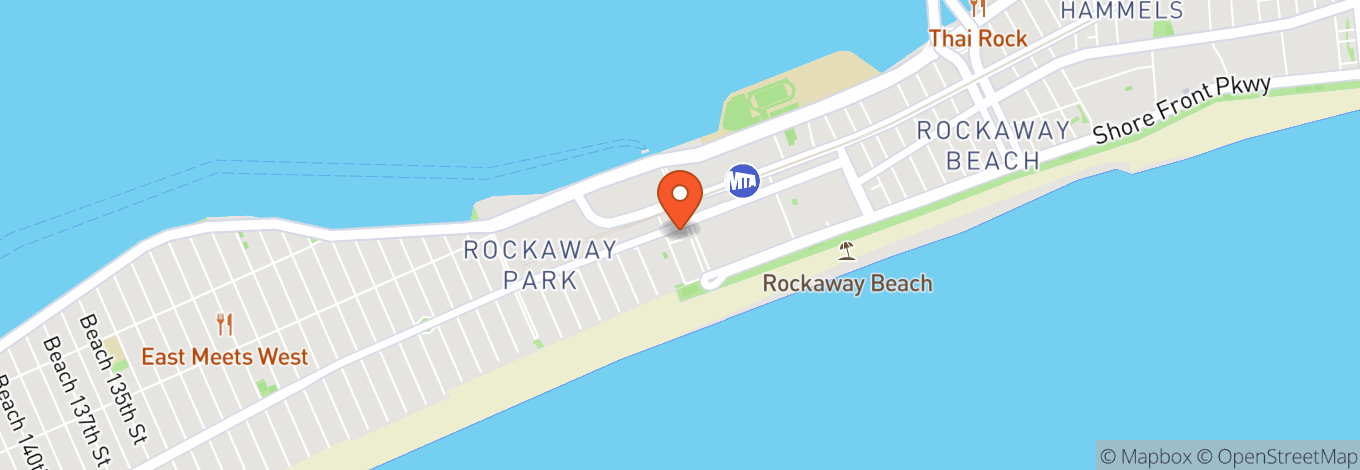 Map of The Rockaway Hotel