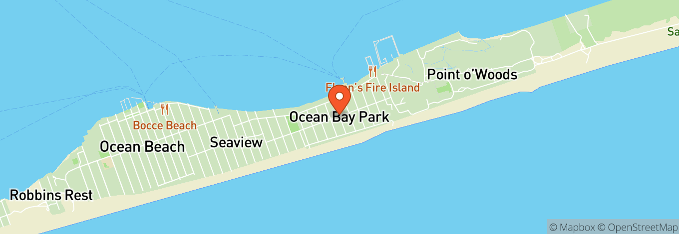 Map of Flynn's Fire Island
