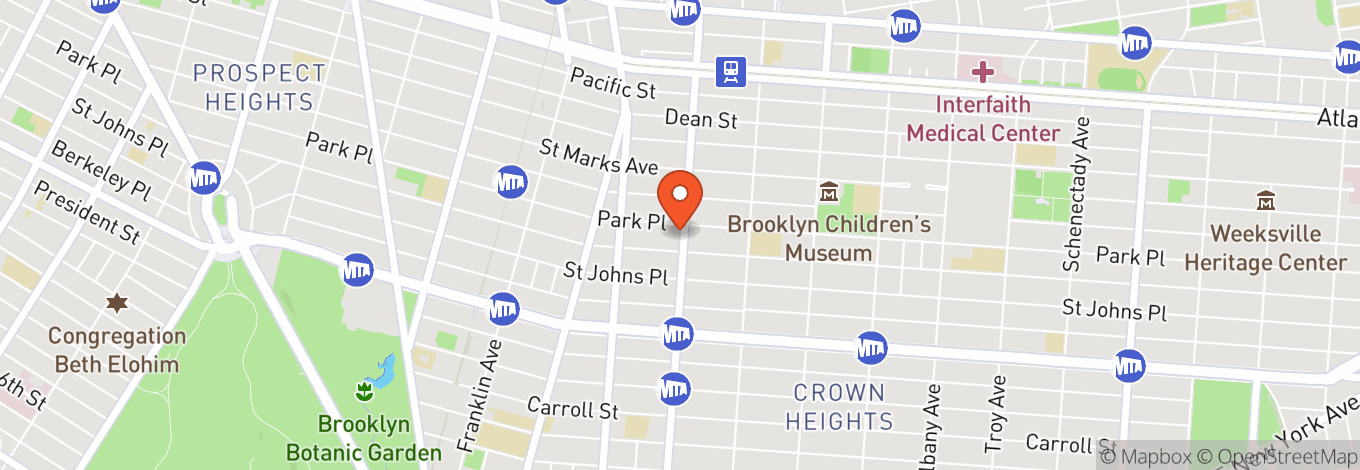 Map of Crown Hill Theatre