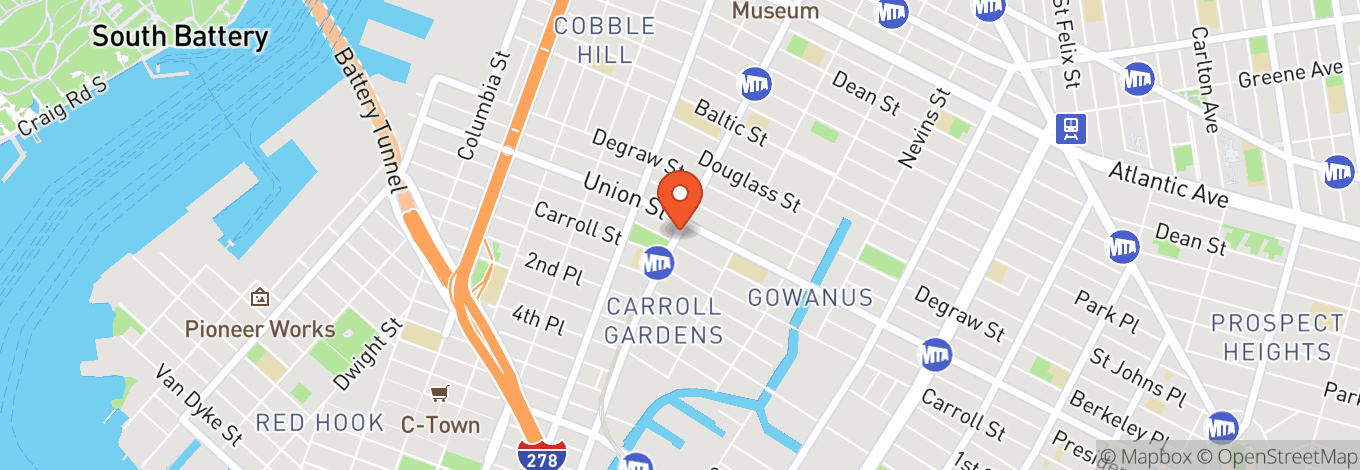 Map of Liz's Book Bar