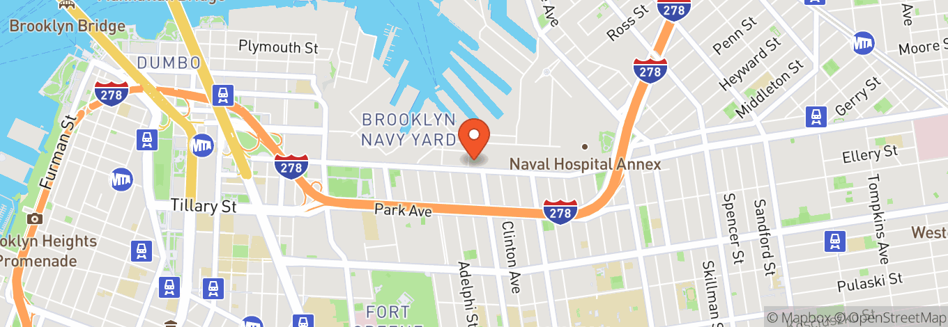 Map of Brooklyn Navy Yard