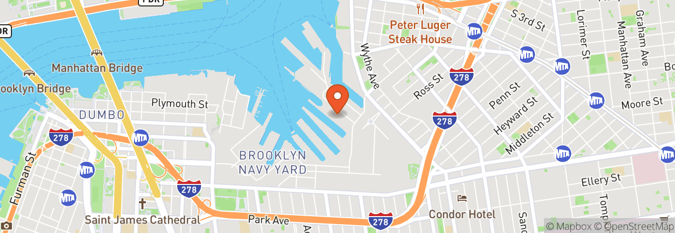 Map of Brooklyn Storehouse